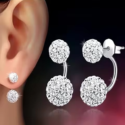 8 best sales earrings glitter - №3