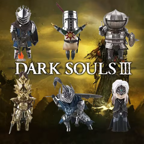 Dark Souls Figure Solaire Siegmeyer Oscar Ornstein Artorias Action Figure Pvc Statue Collection Model Toys for Children Gifts 12 best sales action figure dark souls - №4