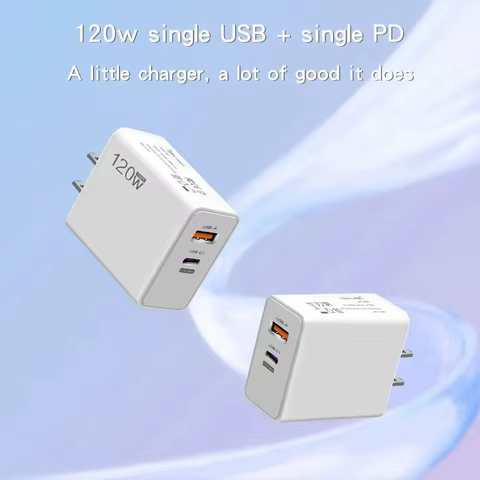 120W 6A Fast Charger USB C PD Quick Charging USB Charger Type C PD Cable Mobile Phone Adapter For iPhone Samsung Xiaomi Huawei 10 best sales moto g power 2022 - №5