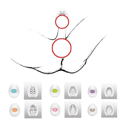 6 best sales plastic pussy penis toy for man - №4