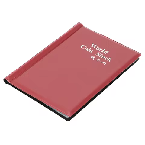 For Collector Coin Holder Albums Mini Penny Coin Storage Bag Collecting Money Organizer 120 Pockets Coins Collection Album Book 12 best sales album coin - №3