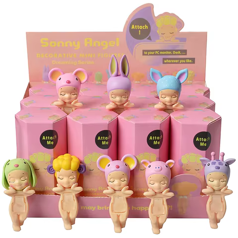 Sonny Angel Blind Box Hippers 20th Anniversary Animal Series Anime Figures Ornaments Dolls Fans Toy Set For Kids Gift 12 best sales toy for boy - №1
