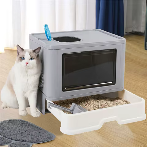 10 best sales cat litter box large - №10
