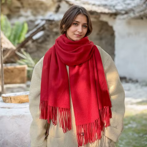 8 best sales cashmere wool scarves - №5