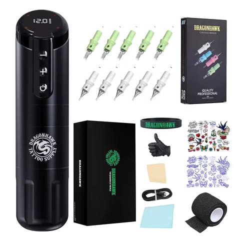 6 best sales dragonhawk tattoo pen - №1