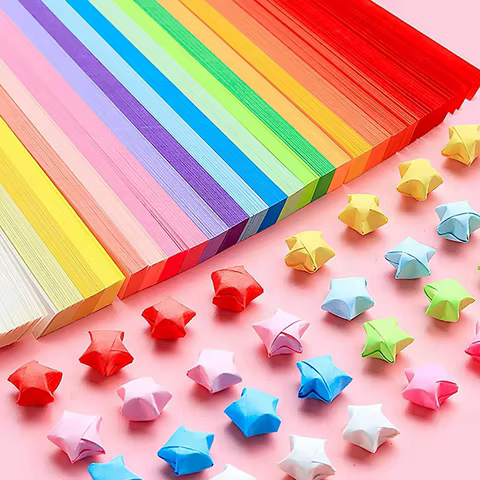 12 best sales paper star strips - №6