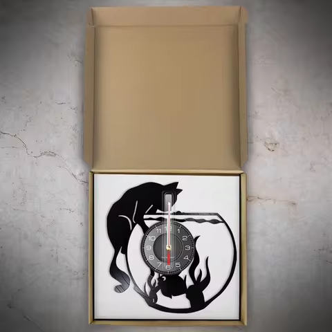 8 best sales clock cat - №6