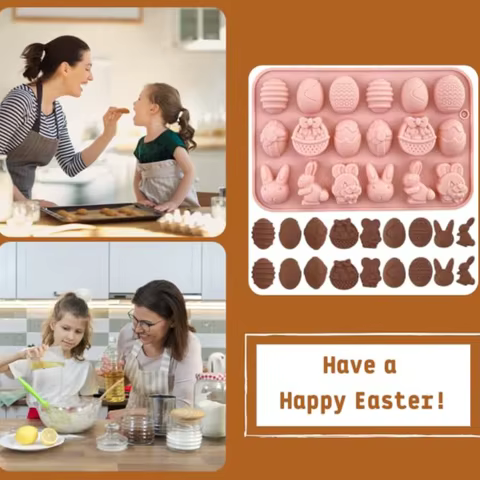 6 best sales mold easter - №2