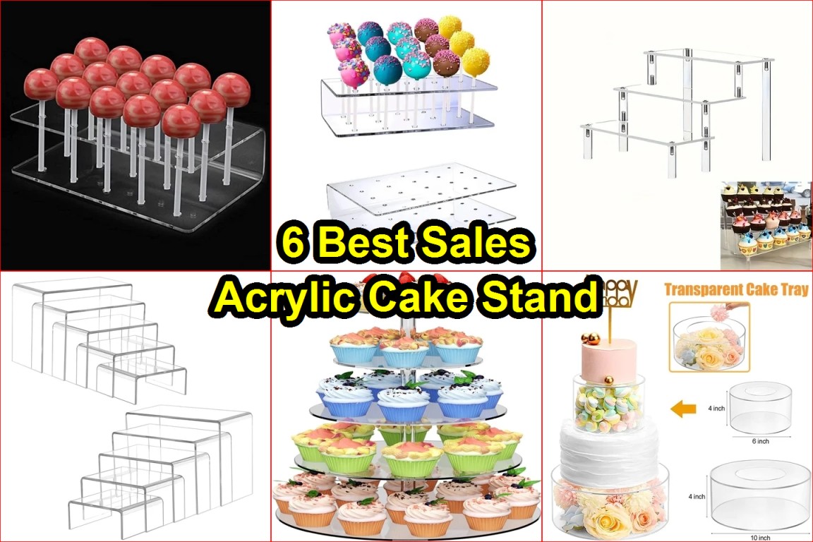 acrylic dessert stands