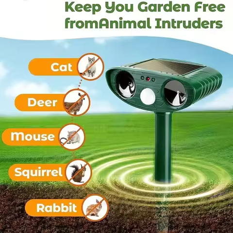 8 best sales ultrasonic cat repellent - №2