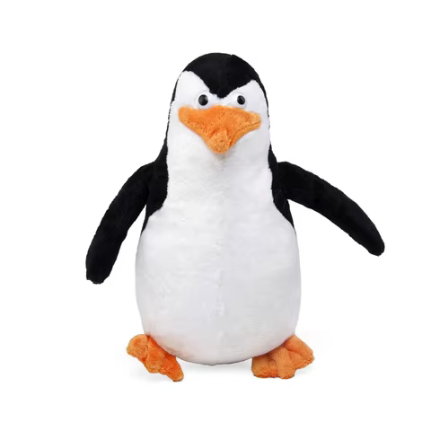 20-35cm Madagascar Plush Penguin Animals Toys Lion Alex Zebra Marty Giraffe Hippopotamus Gloria Pelucia Brinquedo Juguete 12 best sales madagascar toy - №3