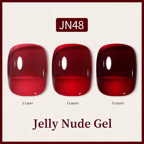 BORN PRETTY 10ml Jelly Nude Gel Nail Polish 50 Colors Semi Transparent Nail Art Nail Supplies Soak off UV LED Nails Gel Varnish 10 best sales glimmer - №9