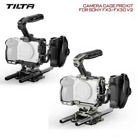 TILTA for Sony FX3 FX30 Camera Cage Armor Pro Kit Light Basic Full Cage Tactical Suit Anti Scratch TA-T16-FCC Full RIG 10 best sales cage fx3 - №7