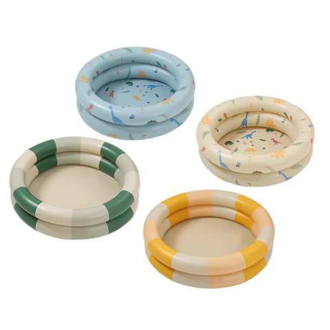 Inflatable Pool Baby Retro Blow Up Swimming Pool Family Cute Style Thickened Water Pool 8 best sales small pool - №3