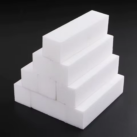 10pcs Nail Files Buffer Block Set Manicure Pedicure Care Nail Art Buffing Sanding Polishing White Sponge Buffers Nail File Tools 10 best sales mini nail file - №10