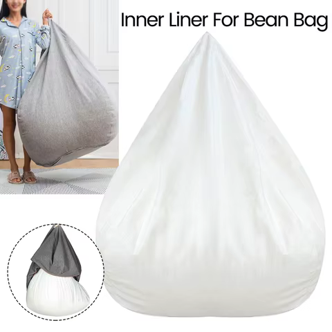 Lazy Sofas Cover Liner Mesh Bean Bag Inner Lining Without Filling for Bedroom Living Sofa Furinture Pouf Puff Couch Tatami Inner 6 best sales bean bag inner liner - №6