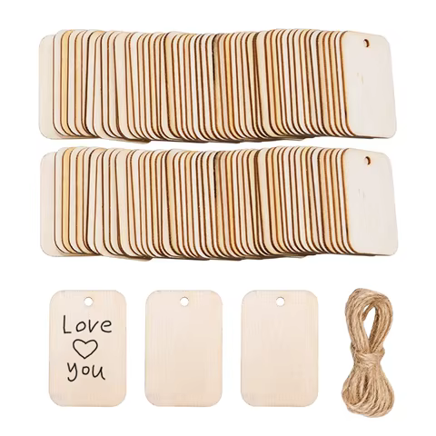 10 best sales wooden tag - №9
