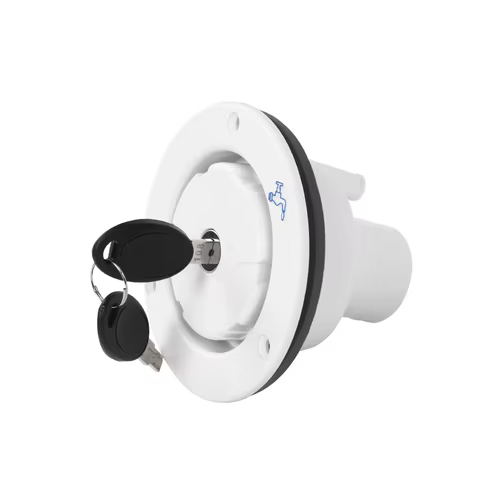 TYTXRV Accessories Gravity Fresh Water Fill Hatch Inlet Filter Lockable For RV Boat Camper Trailer Black Caravan Accessories 12 best sales rv water - №4
