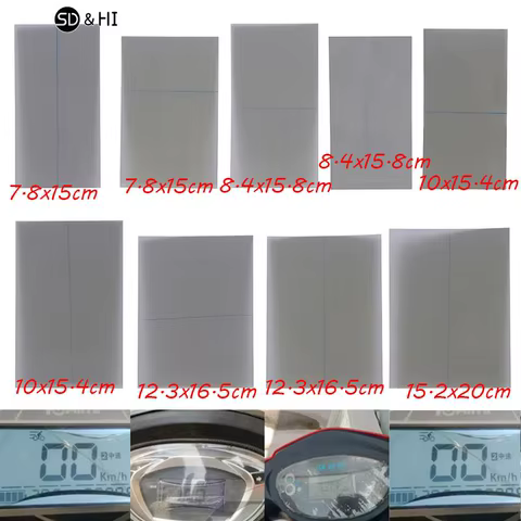 10 Inch(18CMx18CM)Polarizing Horizontal Polarizer Film Universal Film Watch Multimeter Calculator LCD Display Repair Film Tools 10 best sales lcd polarizer film - №6