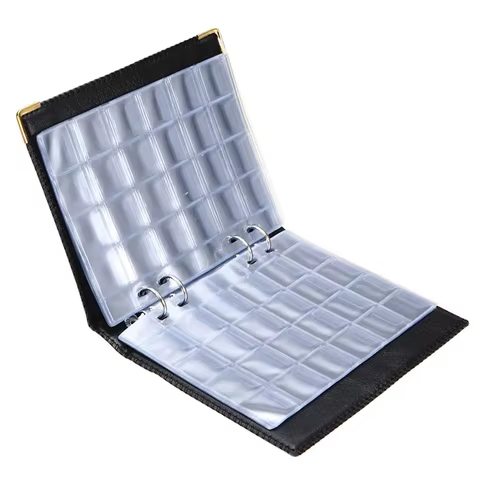 D&D 480Pockets Coin Collection Book 20 Pages Coin Collection Holder Album Commemorative Coin Organizer Storage 20/25/27/30mm 12 best sales album coin - №10