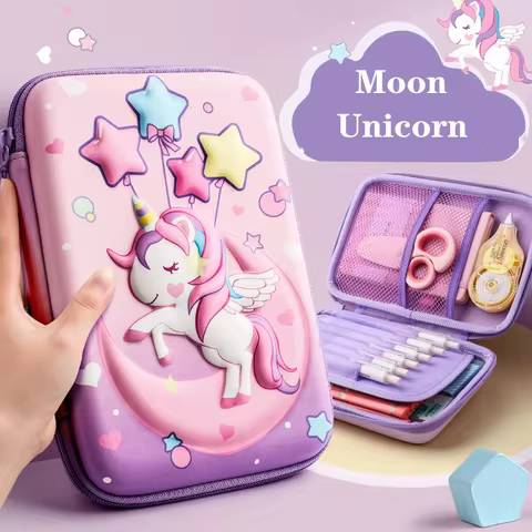 8 best sales unicorn pencil case - №2