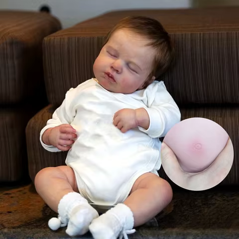 10 best sales bebe reborn full silicone body - №6