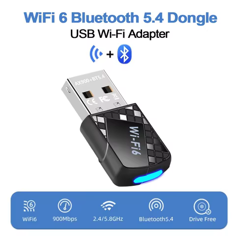 12 best sales wifi bluetooth usb adapter - №10
