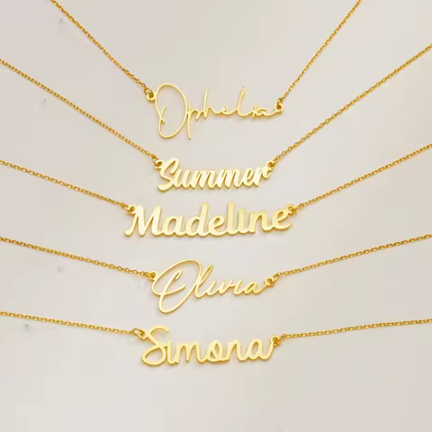 10 best sales custom chain necklace - №9