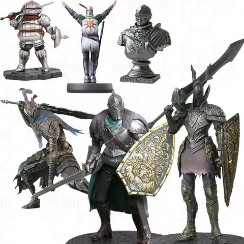 19cm Dark Souls Figure Heroes of Lordran Siegmeyer Black Knight Faraam Artorias PVC Figure Dark Souls Figurine Model Kids Toys 12 best sales action figure dark souls - №12