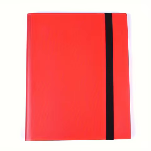 Trading card binder 4 pockets, 20 pages of 160 cards, side loading card book, football basketball card collector 10 best sales card binder 4 pocket - №2