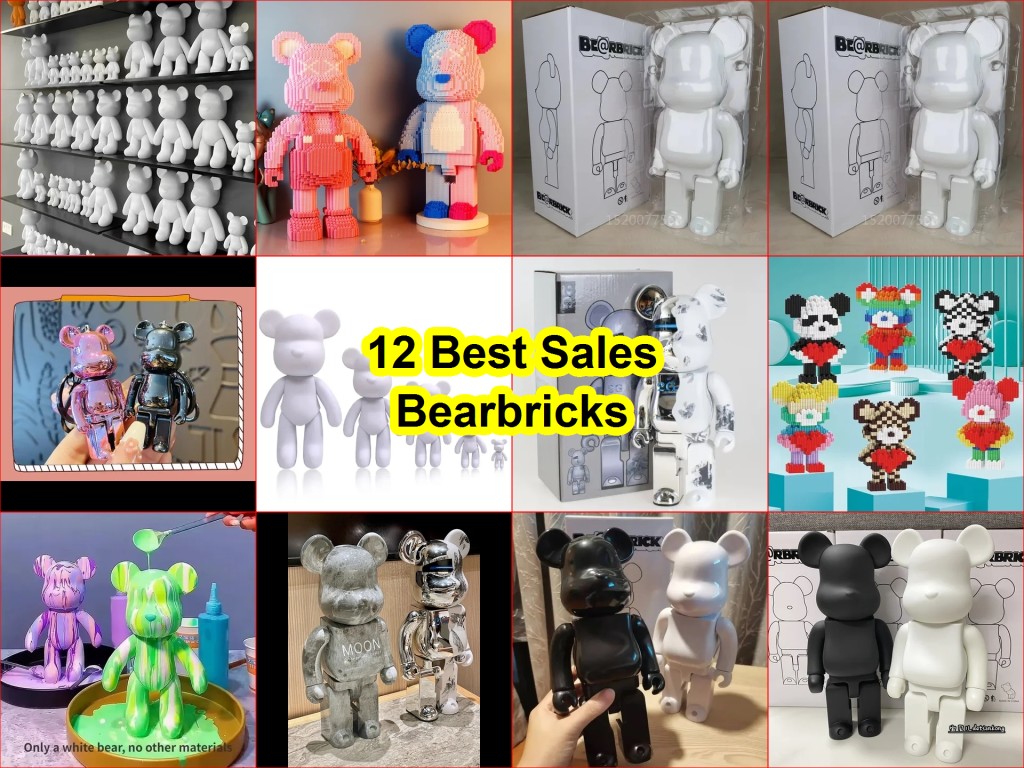 DIY Bearbrick figures