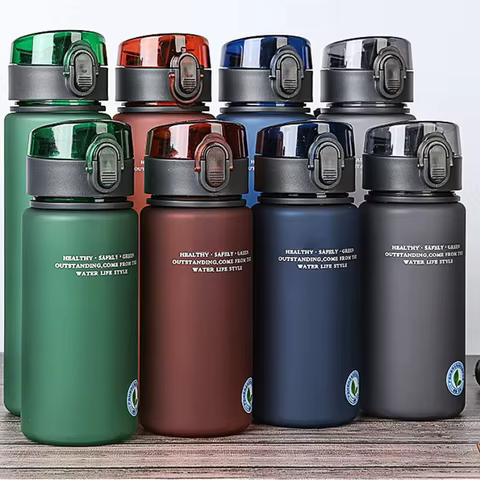 Brand BPA Free Leak Proof Sports Water Bottle High Quality Tour Hiking Portable My Favorite Drink Bottles 400ml 560ml 12 best sales playdoh - №4