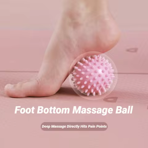 6CM Sport Massage Ball Myofascial Release Massager Spiky Deep Tissue Trigger Point Muscle Recovery Pain Relief Durable Hedgehog 10 best sales massage gun ball - №1