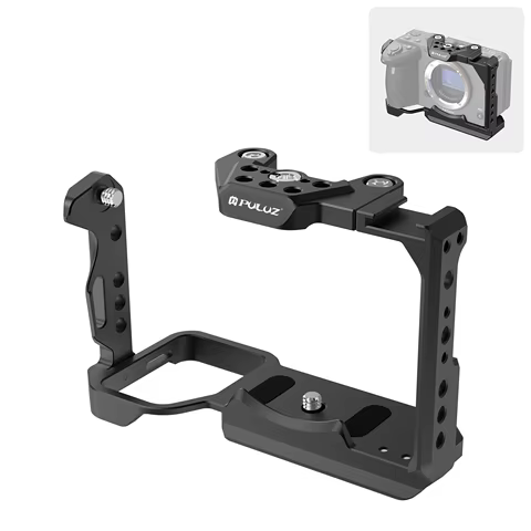 PULUZ Video Camera Cage For Sony ILME-FX30 / FX3 for Sony Camera Metal Cage Stabilizer Rig with NOTA Slider 10 best sales cage fx3 - №5