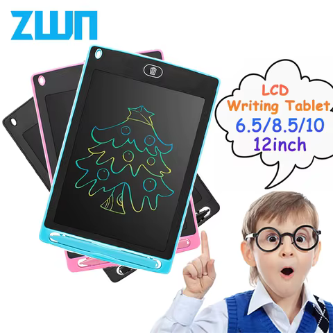 6.5/8.5/10/12Inch LCD Drawing Board Writing Tablet Digit Magic Blackboard Art Painting Tool Kids Toys Brain Game Child's Gift 10 best sales kids blackboard - №4