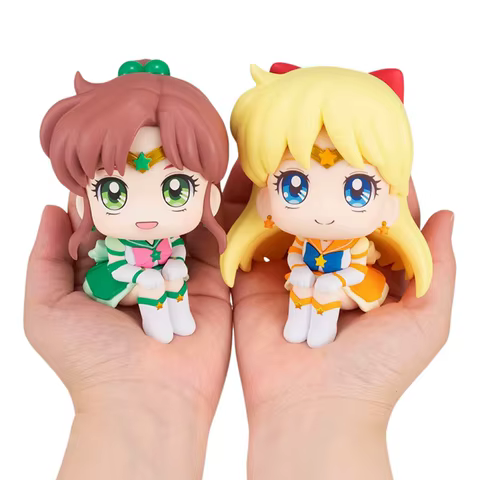7cm Sailor Moon Anime Figure Tsukino Usagi/Chibiusa/Kino Makoto Action Figure Sailor Mars Jupiter Mercury Venus Figurine Kid Toy 8 best sales action figure sailor moon - №7