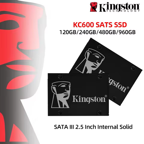 Kingston KC600 SSD 1TB 256GB 512GB 2TB SATA 3 2.5 Inch Internal Solid State Drive HDD Hard Disk HD SSD 1024GB Desktop Laptop PC 10 best sales sdd kingston - №4