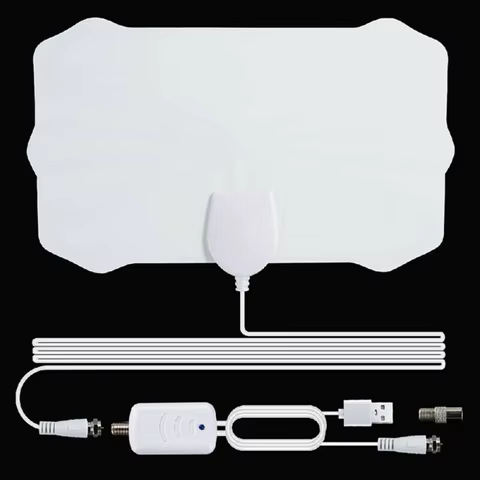 2021 Nieuwe Indoor Digitale Hdtv Antenne Tv 120 Miles Radius Versterker DVB-T2 Isdb-Tb Clear Satellietschotel Signaal Ontvanger 8 best sales android tv isdb t - №3