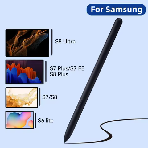 For Samsung Tablet Stylus S Pen Tab S8 S8+ S8 Ultra S7 FE S7+ S6 Lite Electromagnetic Pen 6 best sales s pen s6 lite - №4