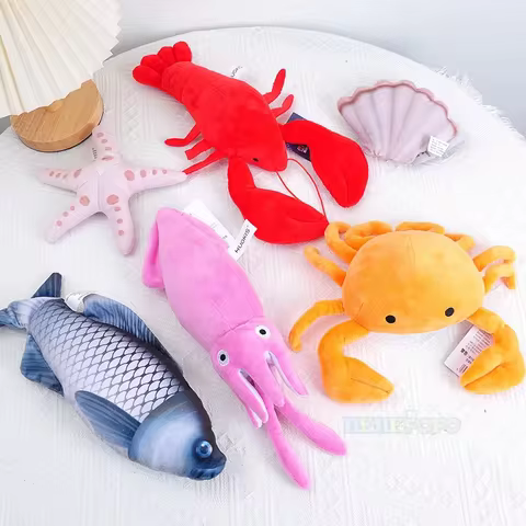 10 best sales fish soft toy - №9