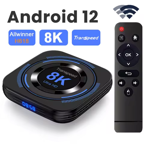 12 best sales android tv box 64gb 8k - №1