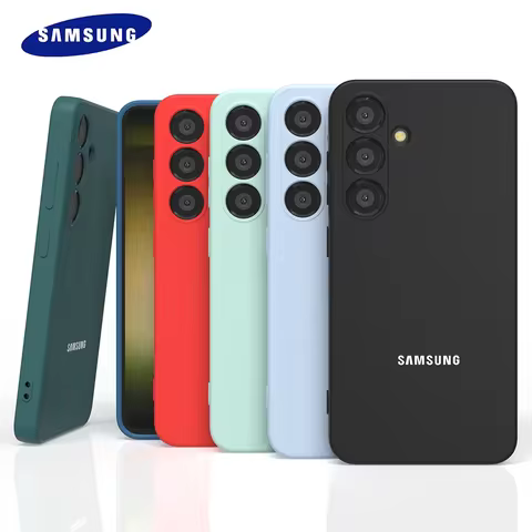 For Samsung Galaxy S25 S25Plus S25Ultra S25Edge S24 S23 S22 S21 Plus Ultra Case Soft Liquid Silicone Shockproof Phone Back Cover 8 best sales a73 5g - №7