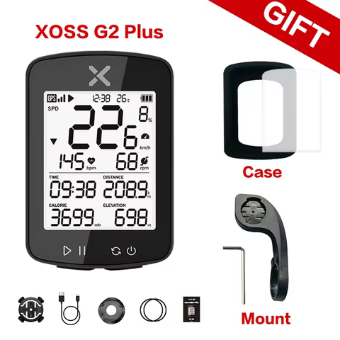 XOSS New G2 GPS Cycling Computer G Plus Wireless Speedometer Bluetooth Tracker Waterproof Road Bike MTB Bicycle Odometer 8 best sales lowrider model car - №7