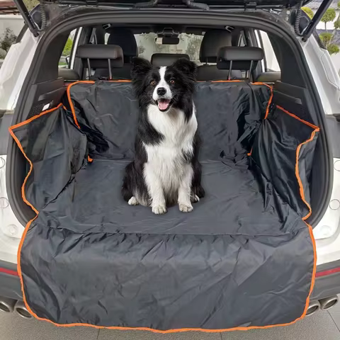 SUV Cargo Liner - Waterproof Trunk Seat Cover for Back Cargo Area, Universal Fit 6 best sales bean bag inner liner - №1