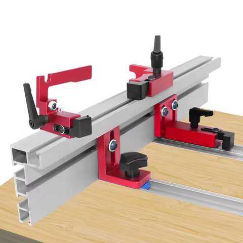 Aluminium Profile Fence 75 Type Miter Track T-track Backer 30-80CM Sliding Brackets T-Slot for Table Saw Woodworking Workbench 12 best sales 80 inch dildo - №10