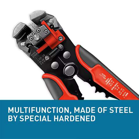 Professional Electrician Wire Tool Cable Wire Stripper Cutter Crimper Automatic Crimping Stripping Plier 10 best sales technician - №8