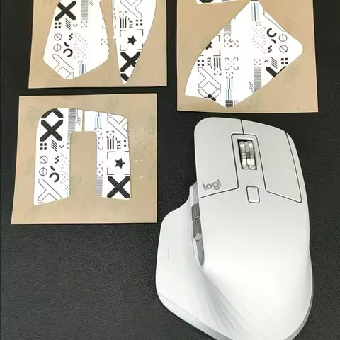 Mouse Grip Tape For Logitech Mx Master3 3s Wireless Mouse Sticker Lizard Skin Suck Sweat Non Slip Pre Cut Easy Install No Mouse 10 best sales g512 logitech - №4