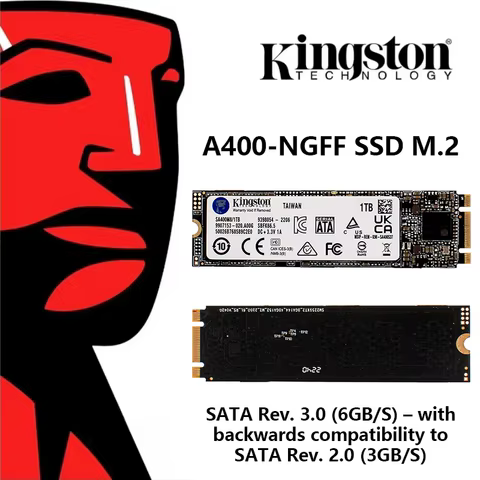 Kingston A400-NGFF SSD M.2 2280 Internal Solid State Drives 2TB 1TB 480G 240G 120G M.2 SSDs SATA Hard Disk for Laptop Desktop PC 10 best sales sdd kingston - №2