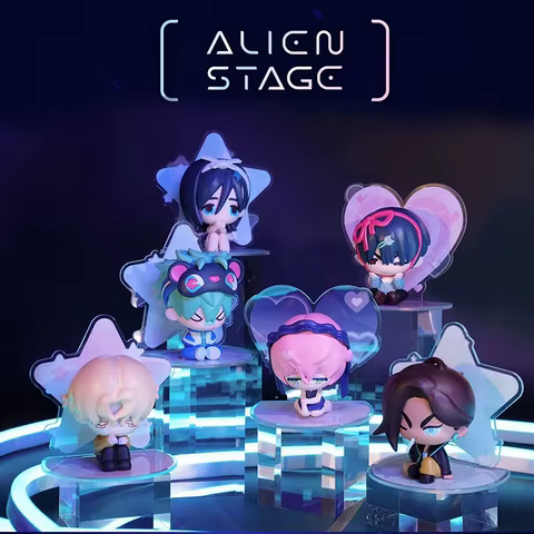 2025 new ALIEN STAGE Blind Box MIZI SUA mini PVC Figure Room Decoration Children's Collection Toys Birthday Gifts 10 best sales mini brands - №3