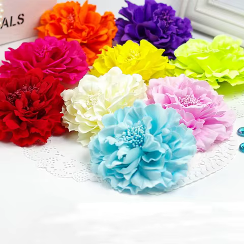 12 best sales peony hair clip - №3